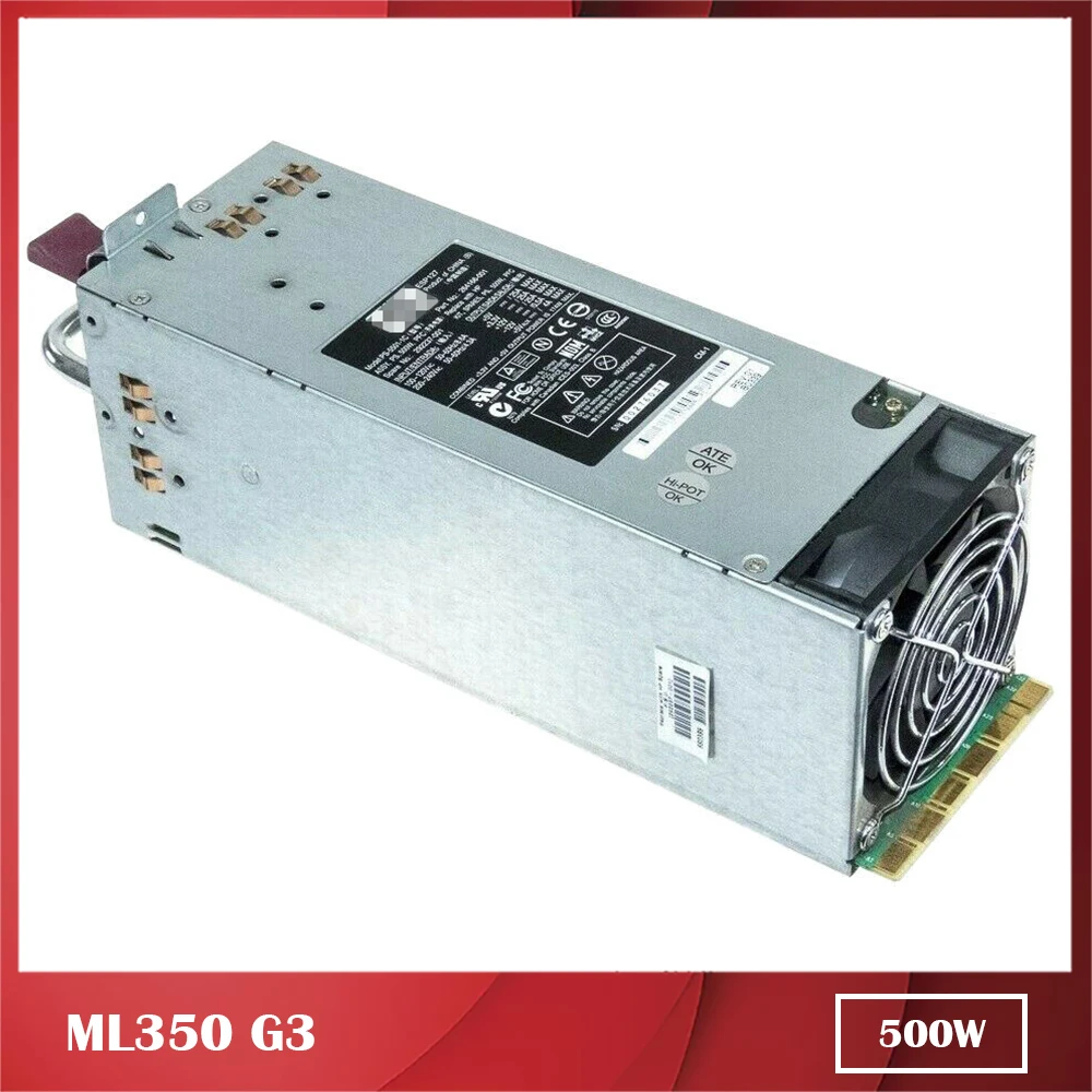 Для HP серверный блок питания ML350 G3 PS-5501-1C 264166-001 292237-001 ESP127 500 Вт тестовая доставка |