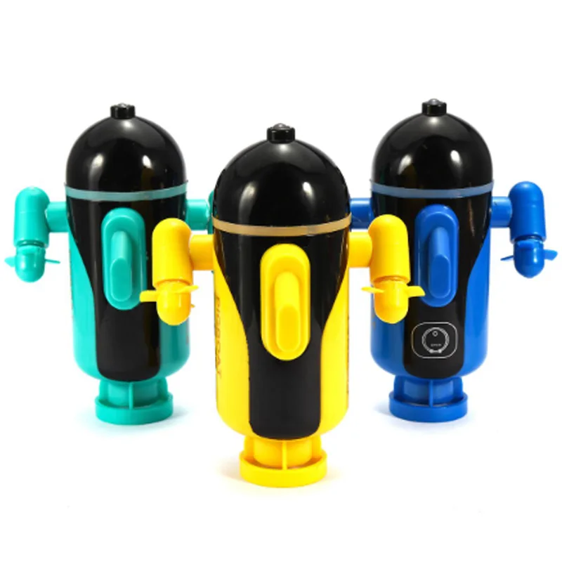 

Racing Submarine Boat with Led Light Mini Remote Control Toy Yellow
