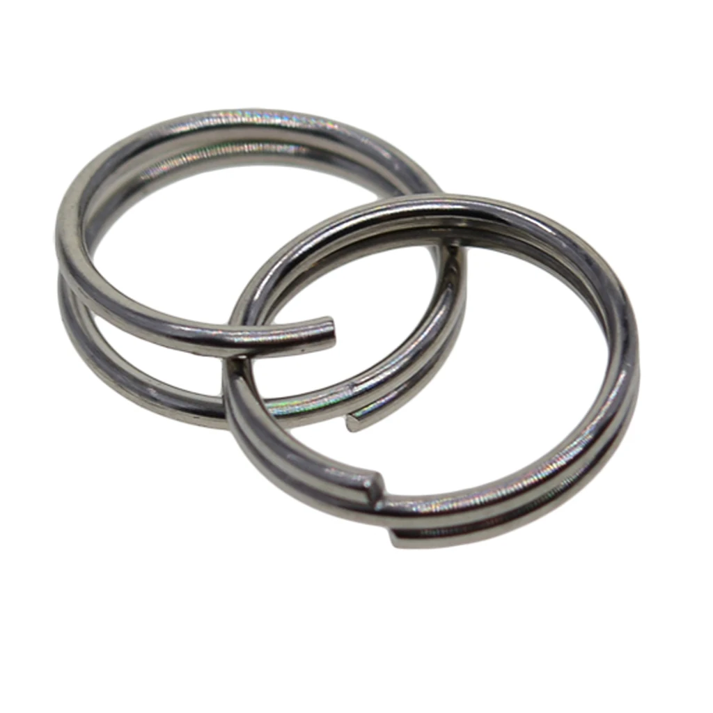 500 Pcs Durable Jump Ring Stainless Steel Round Split Ring Key Rings - Perfect For Connecting Clasps Charms Links