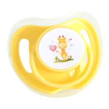 

Infant Silicone Pacifier Dummy Nipple Soother Soft with Lid Comfortable Gift FJ88
