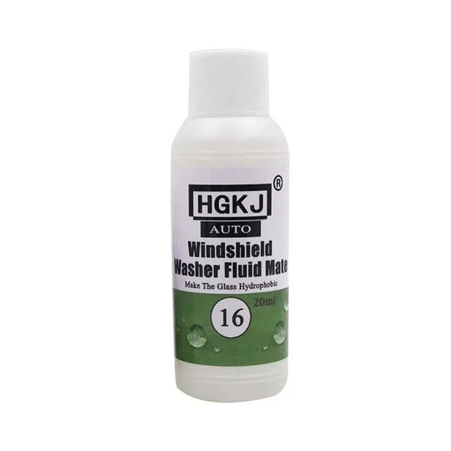 HGKJ 16 20ml/50ml Super Hydrophobic Glass Water Hydrophobic Additive Windshield Washer Fluid Mate for Glass Washing oxidation remover for cars Paint Care & Polishes