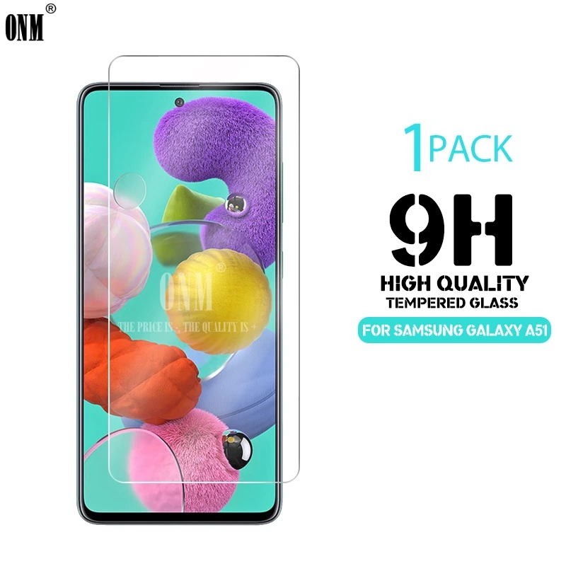 Закаленное стекло для Samsung Galaxy A51 защита экрана закаленное премиум класса