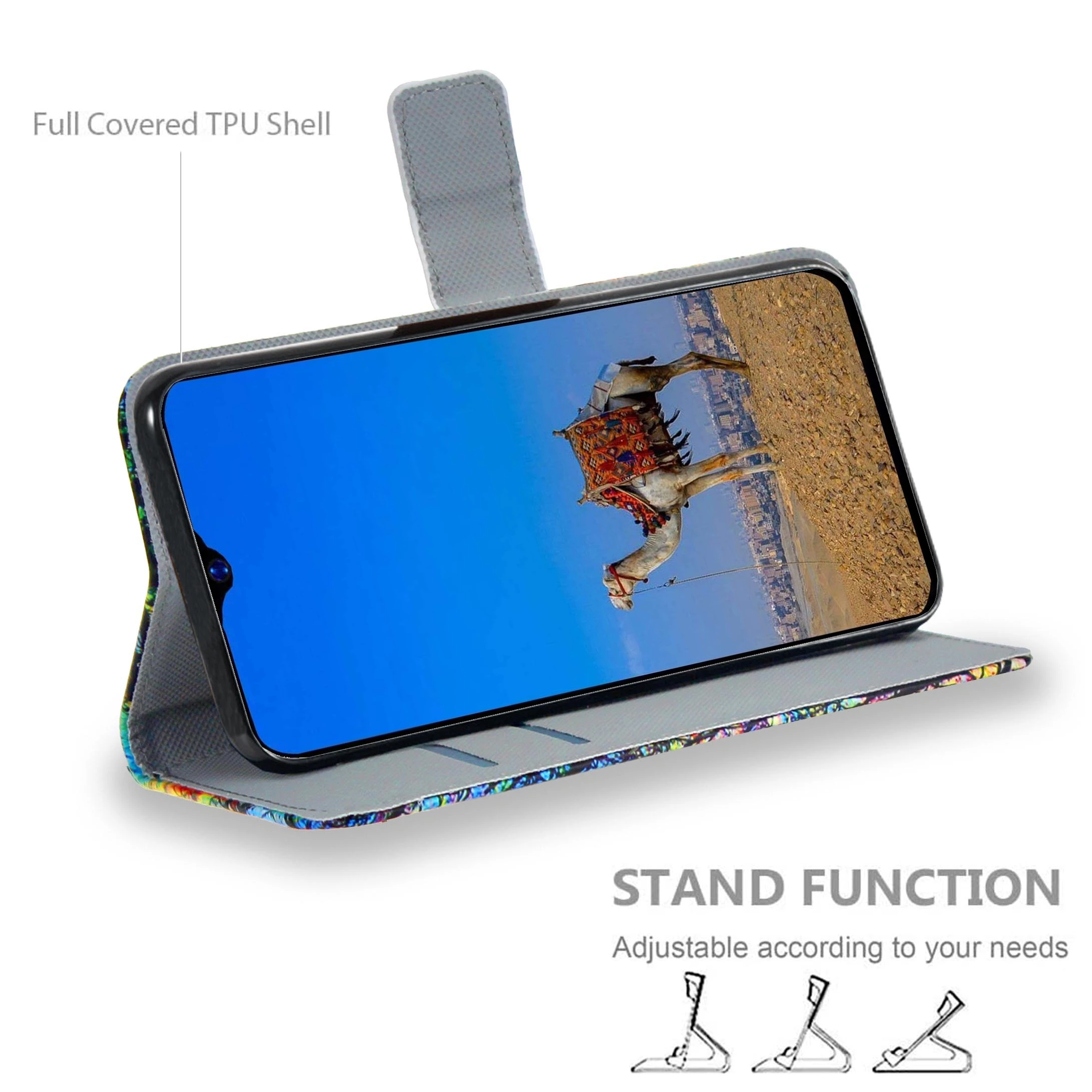 Painted Wallet Leather Case Pocket Cover For Meizu 15 16S 16X M15 M2 M3 M5 M5C M5S M6 M6S M6T A5 Mini Lite Note 2 3 6 8 9 X8 C9