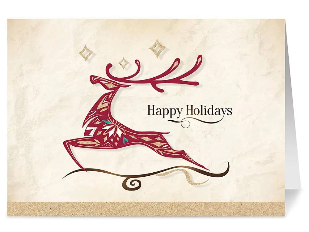 

Holiday card customize print 200pcs/lot gift card customize free shipping dhl