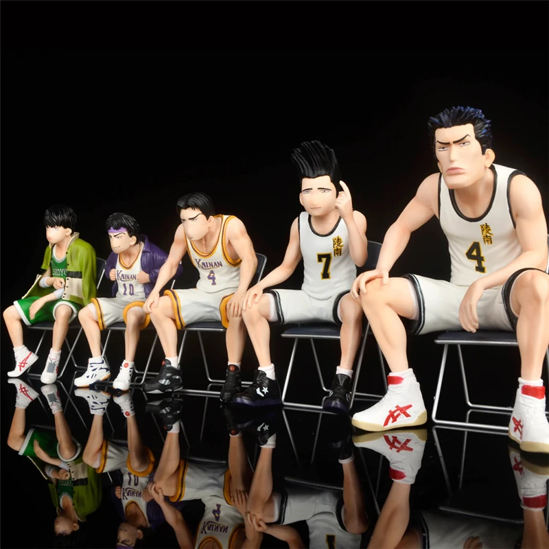 New Slam Dunk сильнейшая команда Shinichi Maki Kiyota Sendoh Uozumi Fujima Stting Ver. ПВХ фигурки модели 5