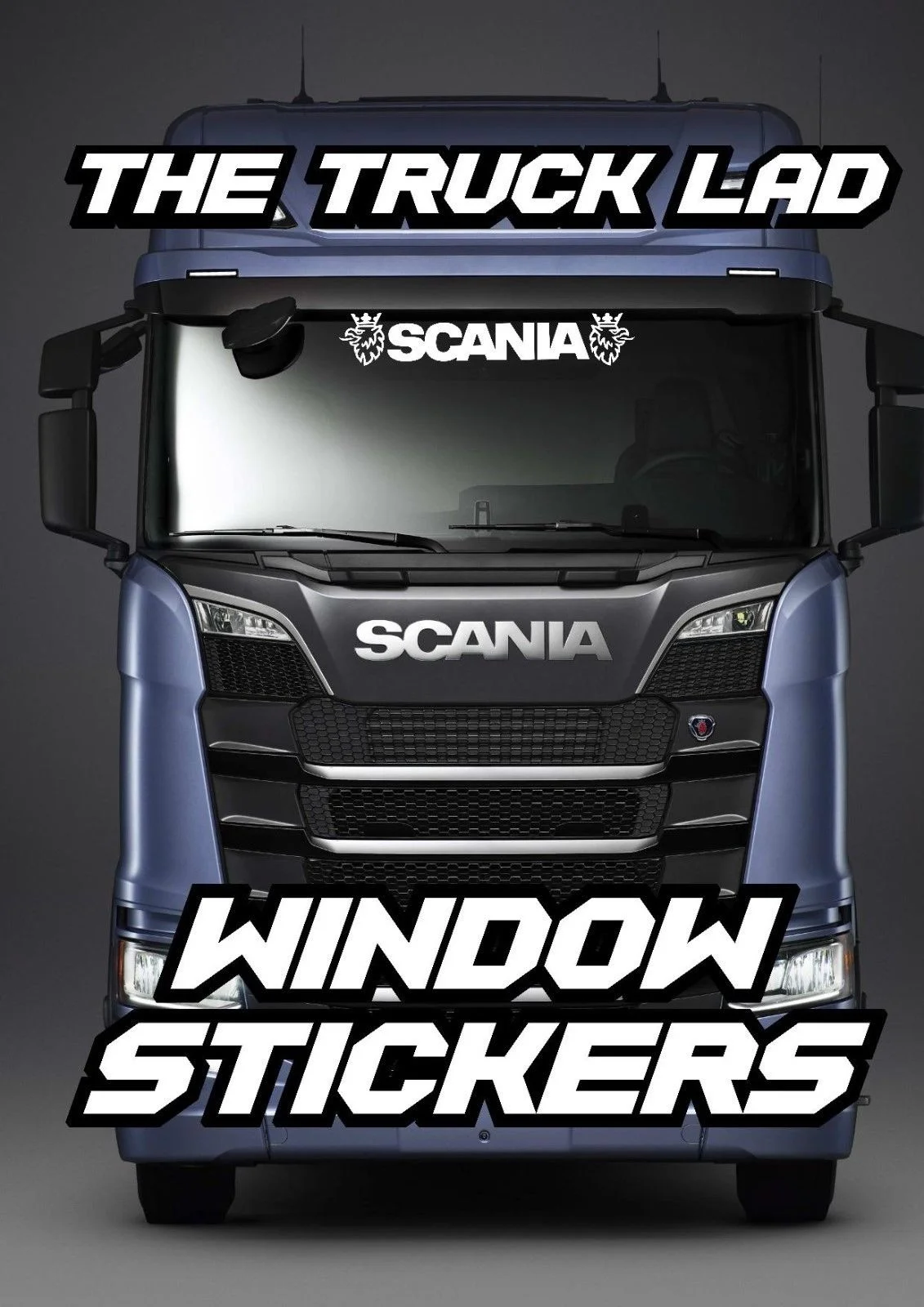 

For SCANIA GRIFFIN LOGO WINDOW VINYL STICKER X1 SCANIA VABIS V8 TOPLINE STREAMLINE