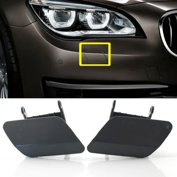 

2Pcs For BMW 2012 2013 2014 2015 7Series F01 F02 Car Bumper Headlight Headlamp Washer Cap Cover ABS Plastic