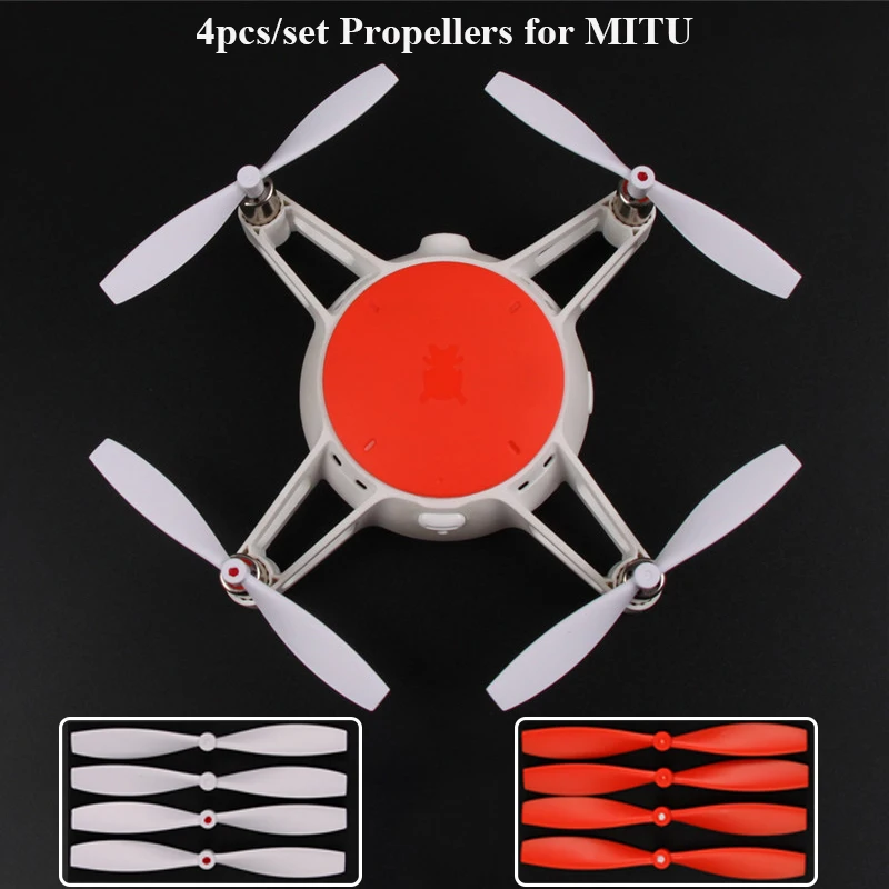 4 шт./компл. Лопасти пропеллера дрона для XIAOMI MITU WIFI FPV запасные части|Пропеллеры| |