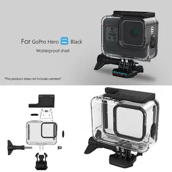 

Diving Protection Case and Silicone Case and Screen Protector Superb Craftsmanship Superior Quality for GoPro Hero 8 Black Cam