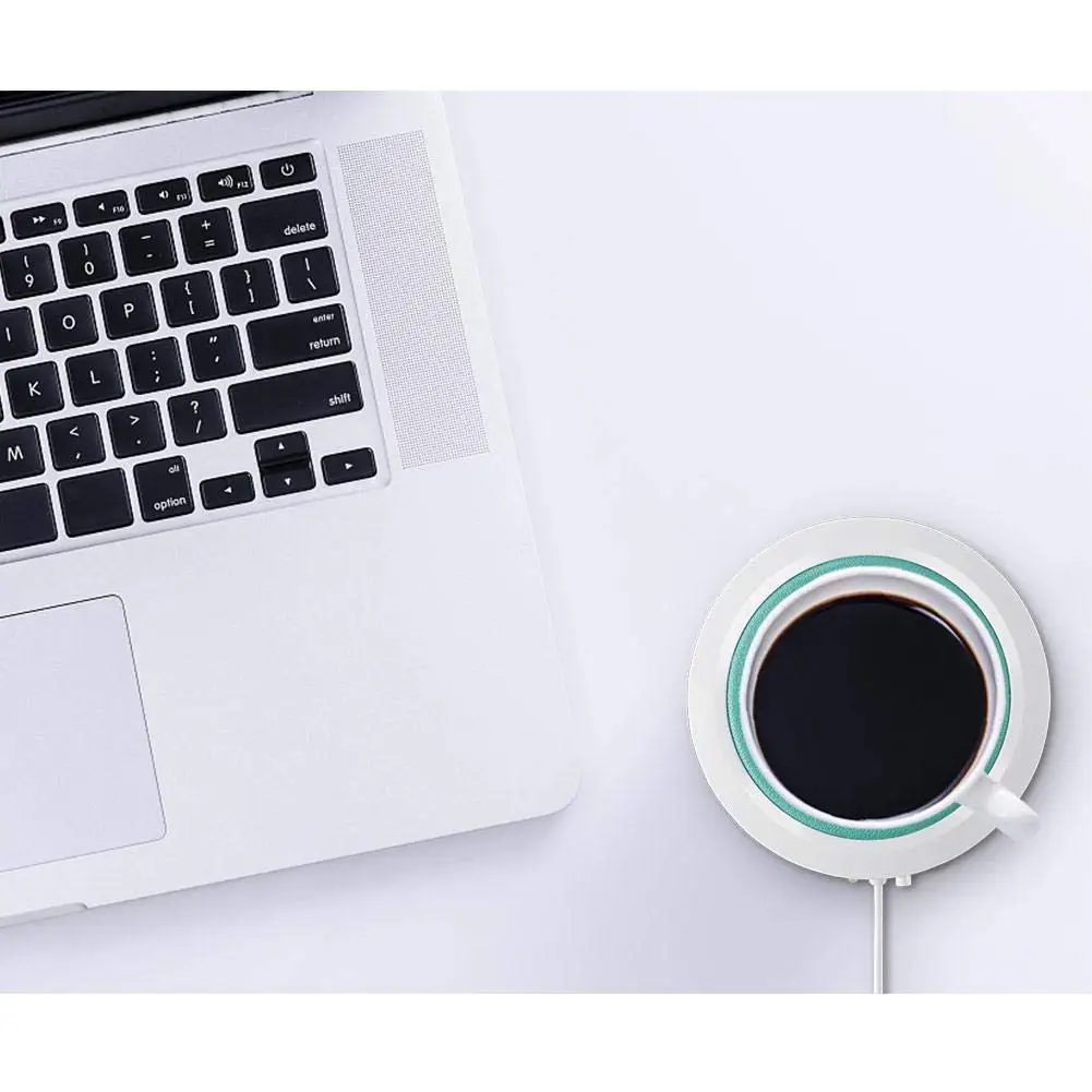 USB гаджеты теплые чашки коврик PU грелка коврик нагревательное устройство термостойкая электрическая изоляция Coaster офисный кофейный чайный коврик