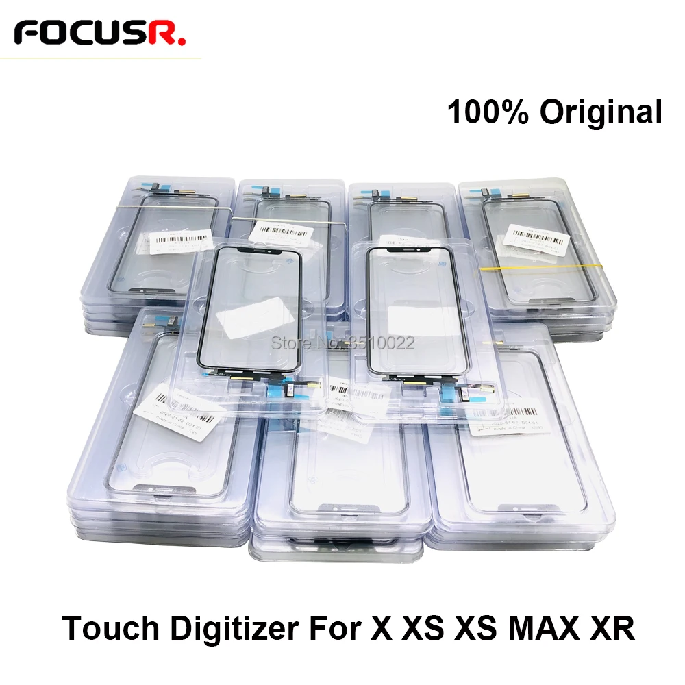 Original Touch Screen Digitizer for iPhone X/XR/XS/XS Max LCD Screen Outer Glass With Touch Panel Replacement Repair Parts