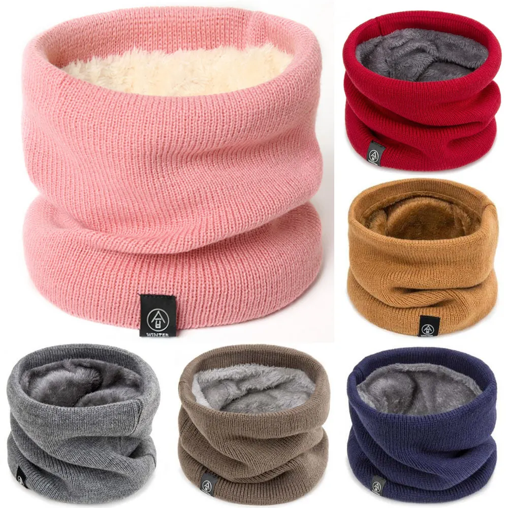 2020-Fashion-Winter-Scarf-For-Women-Children-Boy-girl-Scarf-Thickened-Wool-Collar-Scarves-Neck-Scarf_副本