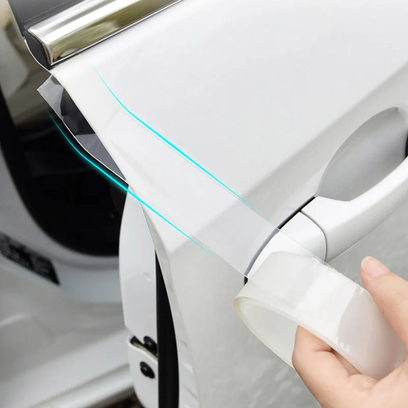 

For Renault Megane 2 Car Anti Collision Side Door Edge Guard Door Sill Scuff Plate Protection Sticker Strip