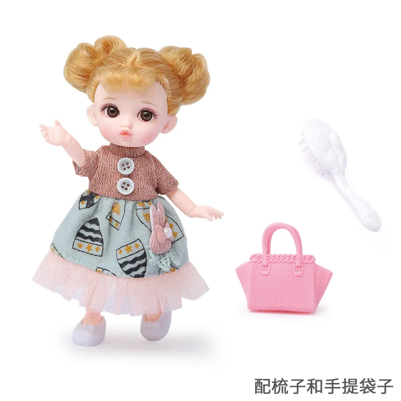 Детская 16 см Ba Bi BJD Кукла Принцесса Набор игровой домик подарочная коробка