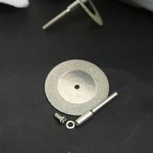 10 шт. 40 мм Алмазный отрезной стеклокерамика полировка колесо диск для роторного инструмента