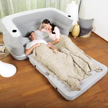 5 в 1 открытый дом Кемпинг Туризм надувной диван-кровать для двух человек портативный воздушный диван-кровать надувной шезлонг диваны