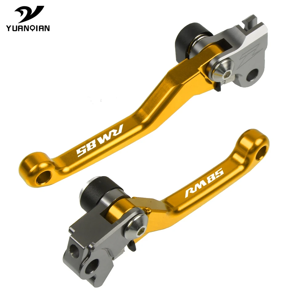 Мотоциклетные алюминиевые поворотные складные сцепные рычаги для SUZUKI RM85 RM 85 2005