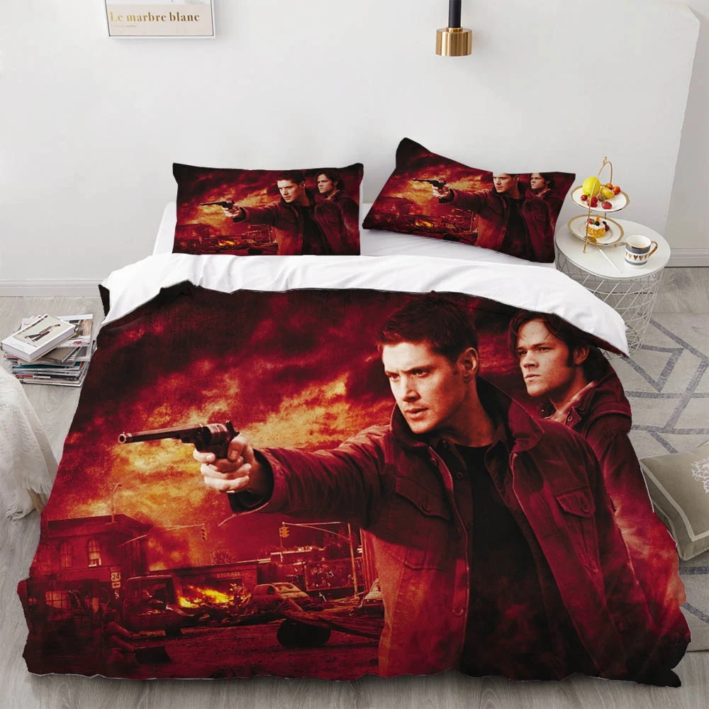 2/3 Pieces Supernatural Bedding Set The Film Movie Soft Duvet Cover 3D  Print Warm 3D Print Bed Quilt Cover Kids Soft Bed Cover|Bedding Sets| -  AliExpress