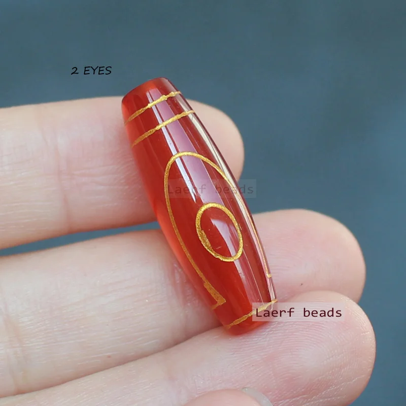 1Piece, 28-30mm Natural Red Agate Tibet Dzi Beads,many pattern ,For DIYJewelry making! Mixed wholesale for all items !