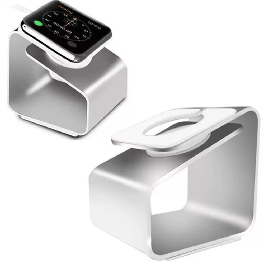 Аксессуары для часов Apple Watch 4 3 5 band 42 мм/38 мм/44 мм/40 мм Портативный iWatch 5 4 3 зарядная станция опора из сплава алюминия