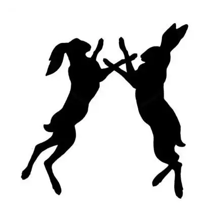 Пасхальный кролик прозрачный штамп для D ясный или DIY Скрапбукинг дети забавное