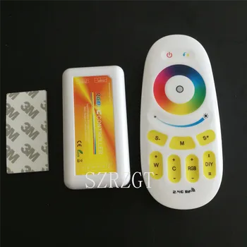

2.4G RGBWC LED Controller RF Touch Screen Wireless Dimmer Remote Control For 5050 RGBWC RGBCCT LED strip