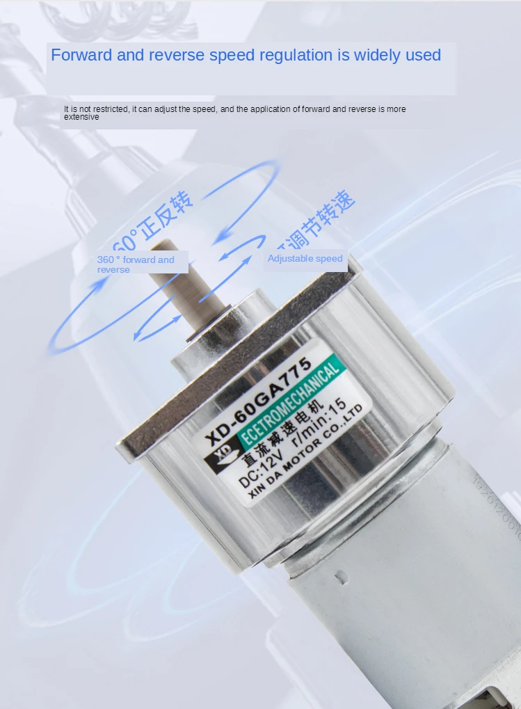 micro motor 5rpm a 500rpm 35w alto