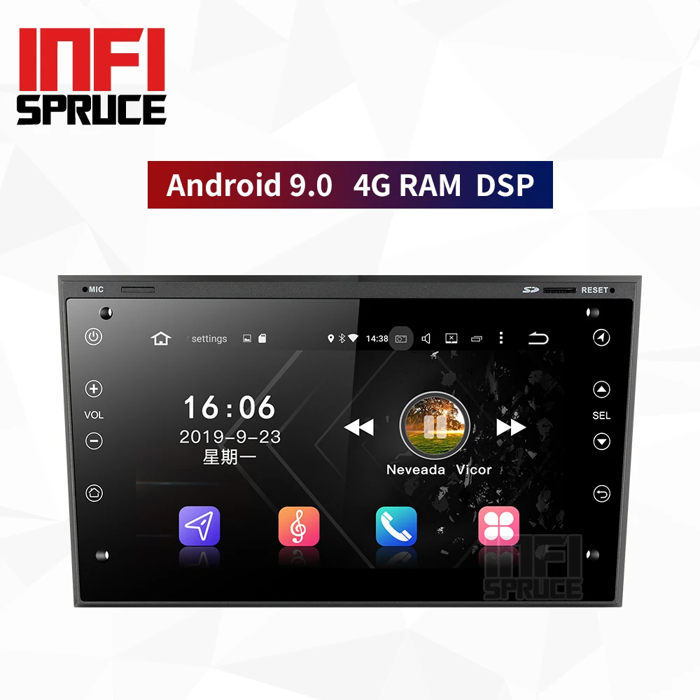 4 г ram Android 9 0 автомобильный dvd для Opel Vauxhall Astra Meriva Vectra Antara Zafira Corsa Agila gps Радио Видео