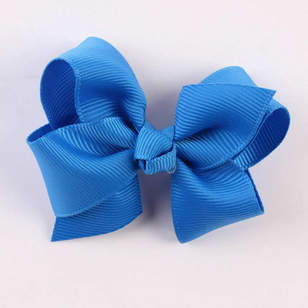 Модный тренд, 20 шт./партия, заколки-бантики для волос 3,5 дюйма для маленьких девочек, милый комплект, заколки, аксессуары для волос,, Прямая поставка
