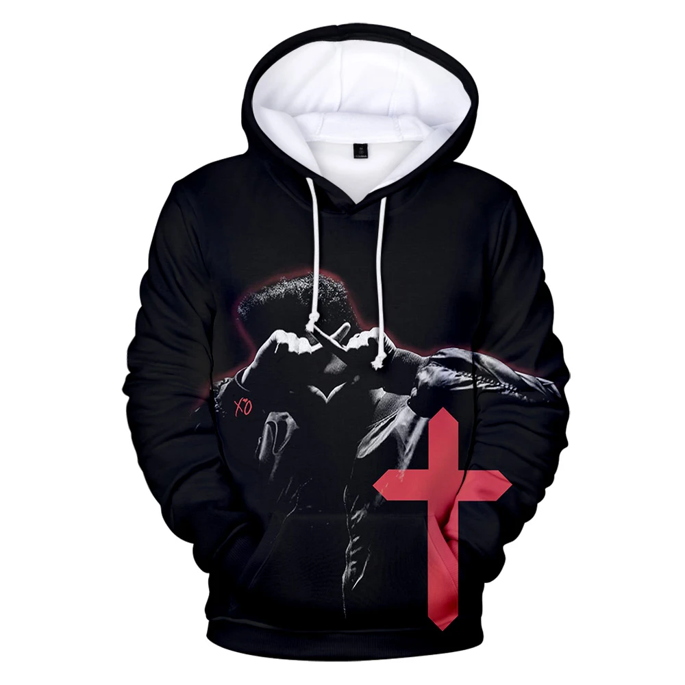 the weeknd 3D hoodies pullovers Casual Coats 2