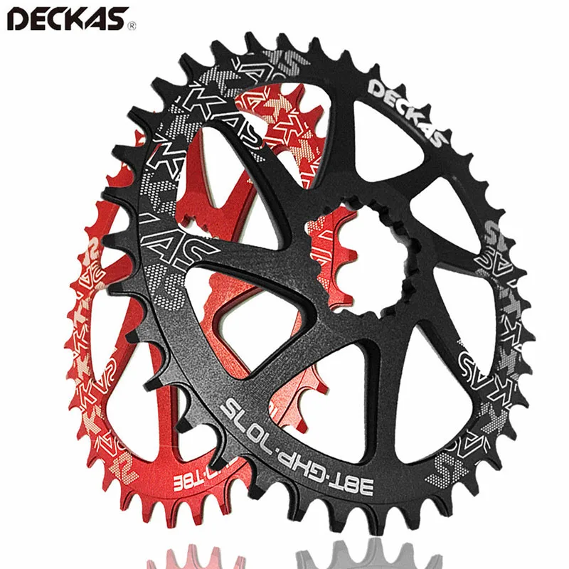 DECKAS GXP MTB Chainring RoundOval Chain Ring Mountain Bike Road Bicycle Chainwheel 32343638T SRAM GXP XX1 XO1 X1 GX XO X9 (6)