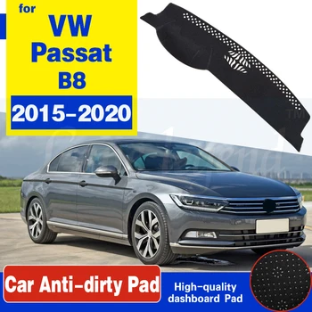 

Dashboard Cover Slip Mat Accessories Dashmat Carpet for VW Passat Volkswagen Variant Alltrack 2016 2018 2015 2017 2019 2020