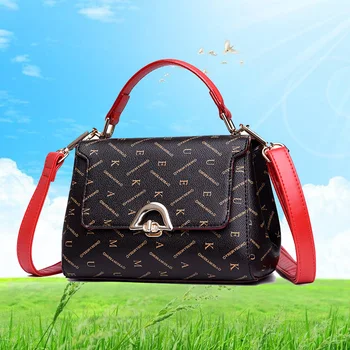 

Beige&Black 2019 New Women Bags Designer Shoulder Bag Fashion Handbag and Purse PU Leather Crossbody Bags for Women Ladies Hand
