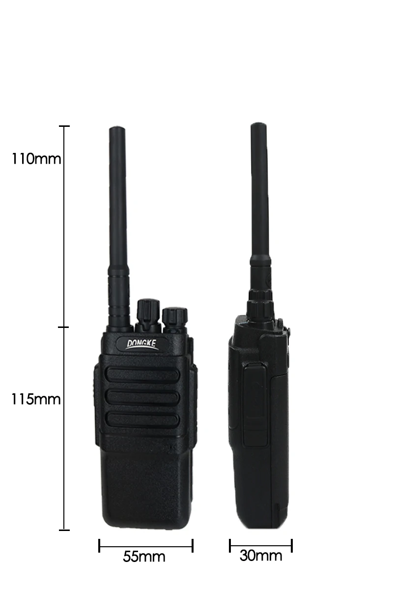 3 шт. DONGKE 168 Civil walkie-talkies UHF PMR446 двухстороннее радио cb портативные рации walkies радио comunicador HF трансивер