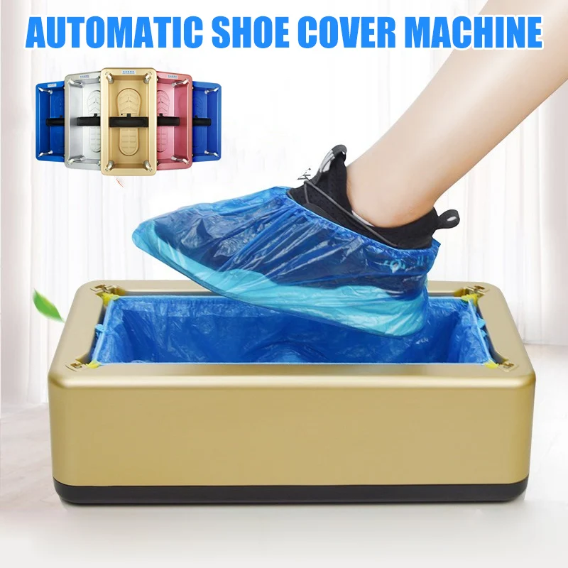 

Automatic Shoe Cover Dispenser Disposable Shoe Covers Machine for Home Office AIA99