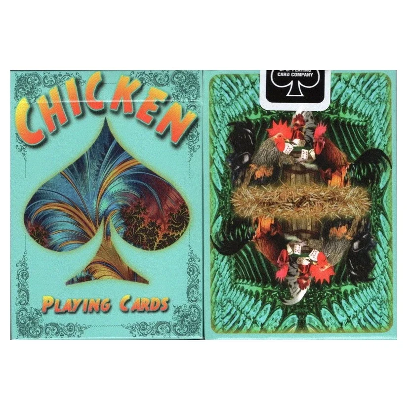 

Bicycle Chicken Playing Cards Cock Deck Rooster Poker Limited Edition Magic Card Games Magic Props Close Up Magic Tricks