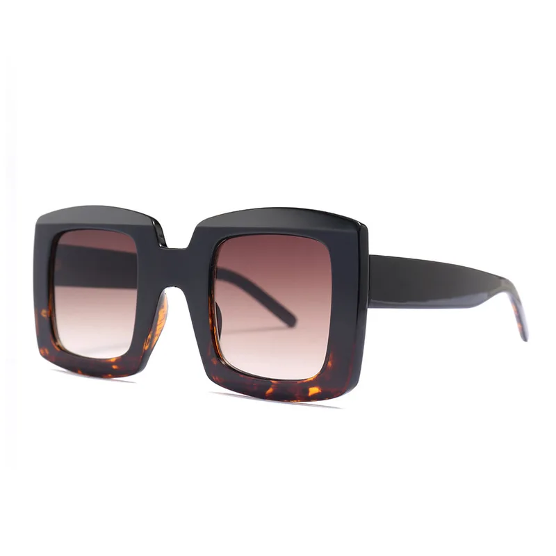 

Retro Designer Super Square Glasses Eye Women's Men Sunglasses rectangle Full frame Glasses Driver Goggles Luxury Brand Trend