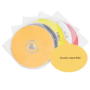 

100PCS Anti-Static Inner Sleeves Protective Bag for Vinyl LP Records CD DVD Disk Accessories Kit