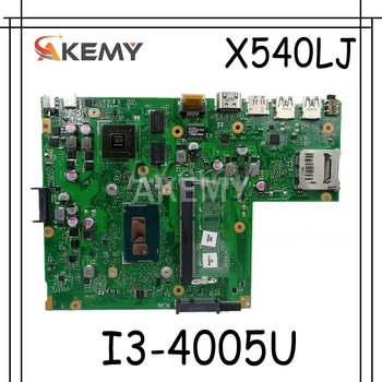 

Akemy X540LJ Laptop motherboard For Asus X540LJ X540L F540L X540 Test original mainboard I3-4005U GT920M