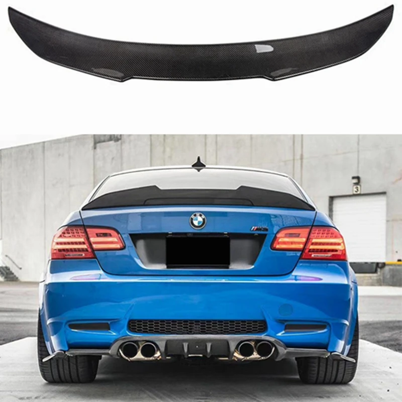 Спойлер для BMW E93 3 серии 2005-2012 2 двери PSM стиль черный углеродное волокно задний