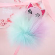 Coloffice Шариковая ручка для волос в виде животных, Корейская креативная рекламная ручка для творчества, подарочная ручка, канцелярские подарки для детей, 1 шт