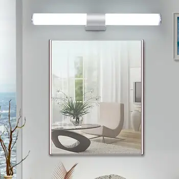 

Acrylic Modern Upscale Wall Light Mirror Headlights Led Mirror Light Dressing Room Waterproof Bathroom Lighting Luminous