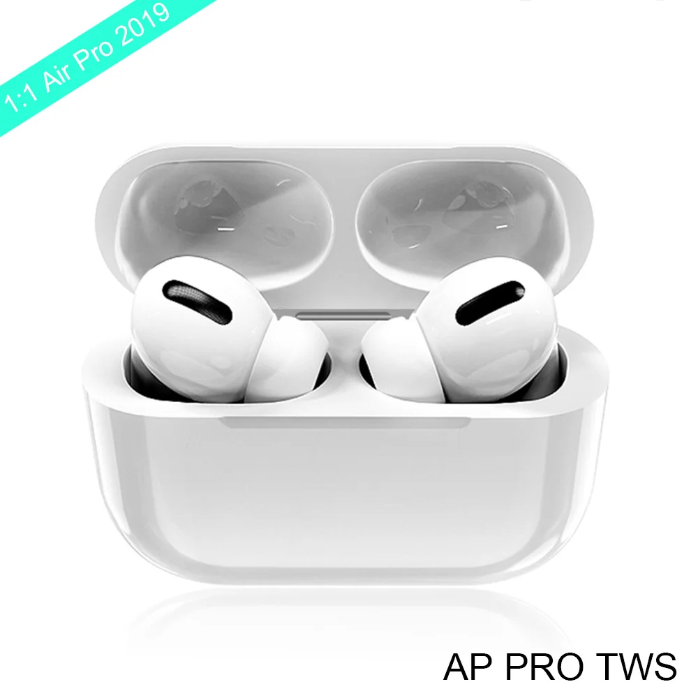 AP Pro Name Change i100000 tws bluetooth earphones Wireless charging gps In-Ear Sensor headset PK 1:1 air pro pro3 i10000 tws