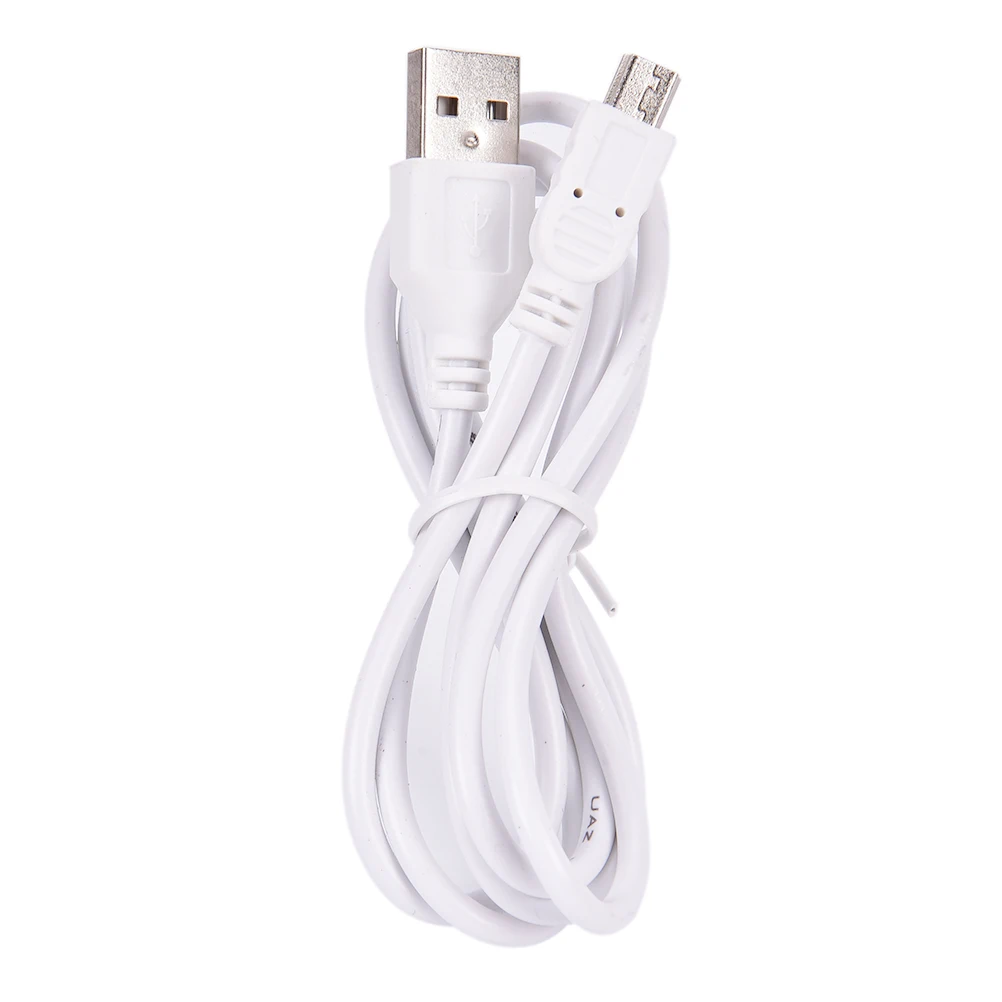 1 м длинный мини-usb кабель для синхронизации и зарядки типа А до 5 Pin B зарядное устройство для телефона - Цвет: Белый