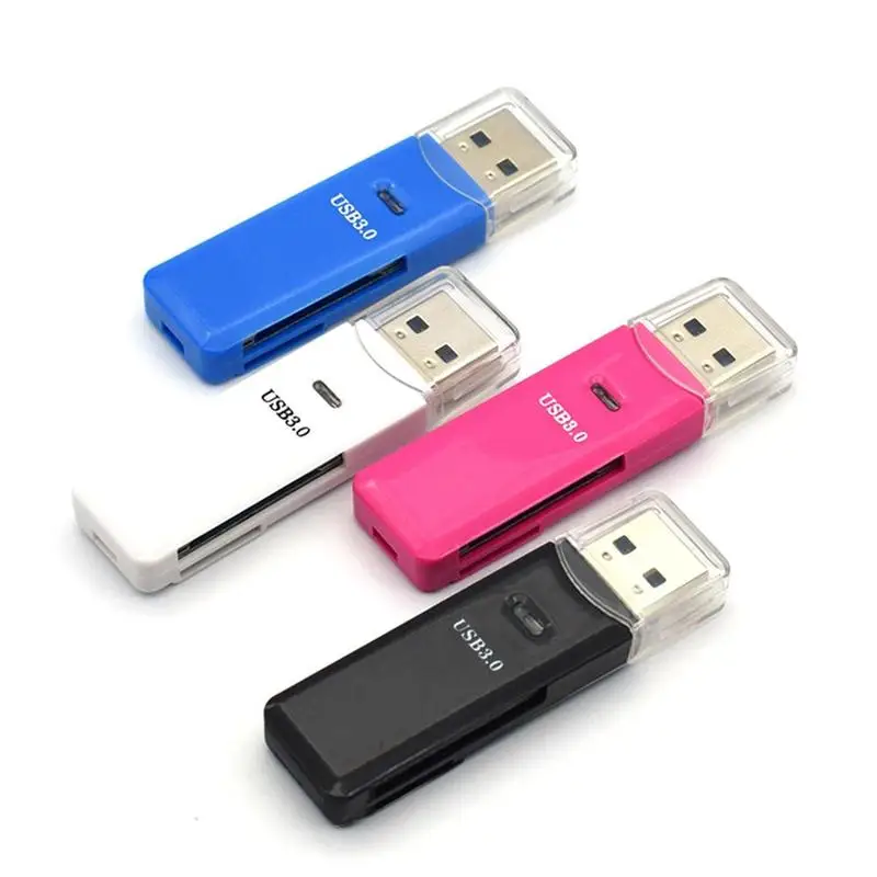 2в1 USB 3,0 TF Micro кард-ридер для Micro SD SDXC T TF кард-ридер адаптер ридер для Micro SD SDHC TF M2 MMC