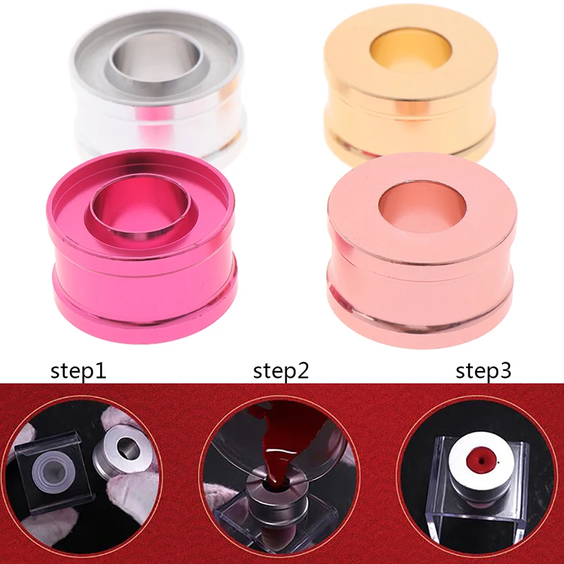 Hot 12.1mm Lipstick Mold Aluminum Ring DIY Lip Balm Mould Lip Balm Filling Tool