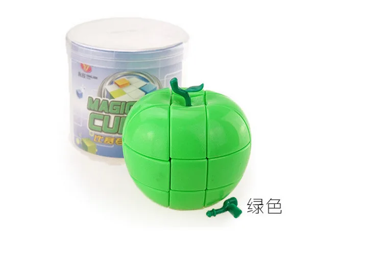 [Yongjun Apple Rubik's Cube] Three Layer Special Shape Christmas Eve Fruit Rubik's Cube YJ0326 Christmas Eve Fruit Gift
