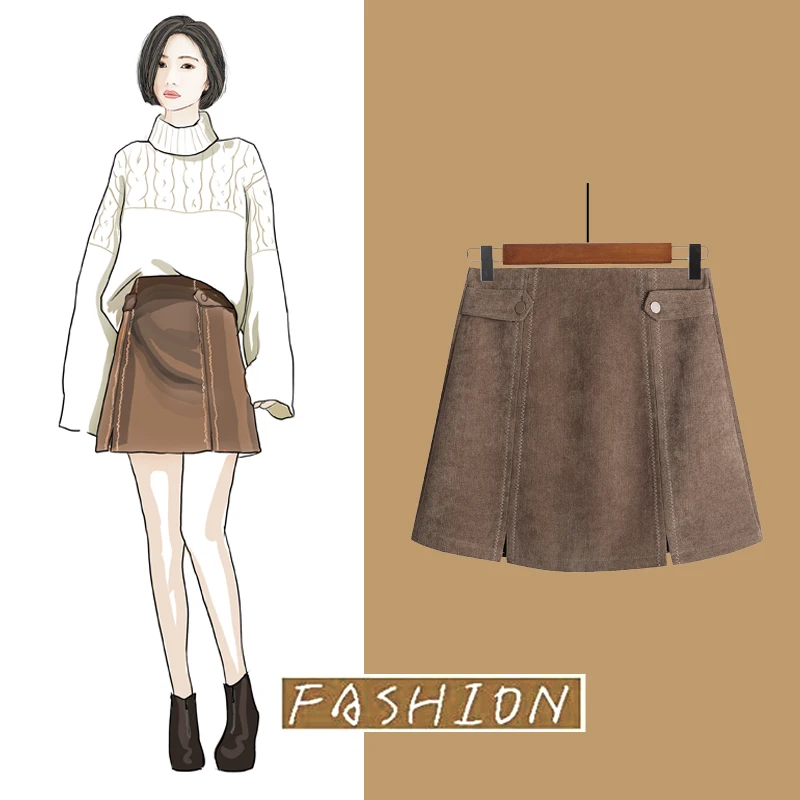 

New Women skirt Solid Color A Line Bag Hip Mini Casual Slits High Waist Summer Sexy high waist zip women skirt