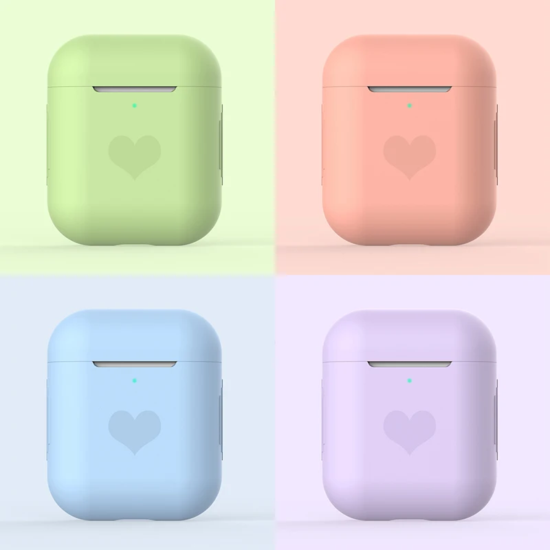 Чехол для наушников apple airpods 1 2 защитный чехол Беспроводная Bluetooth гарнитура