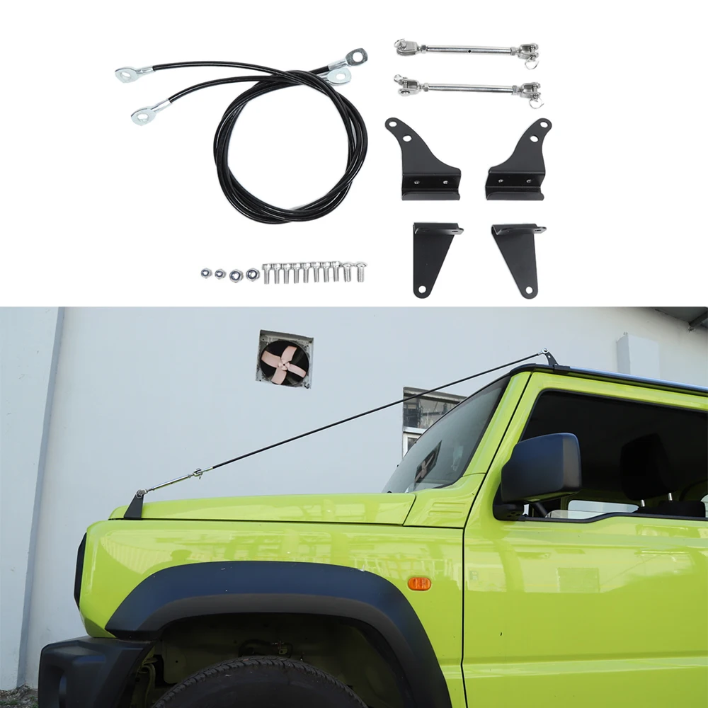 Препятствия устранение веревки для Suzuki Jimny 2019 2020 2021 JB74 дефлект капота Висячие